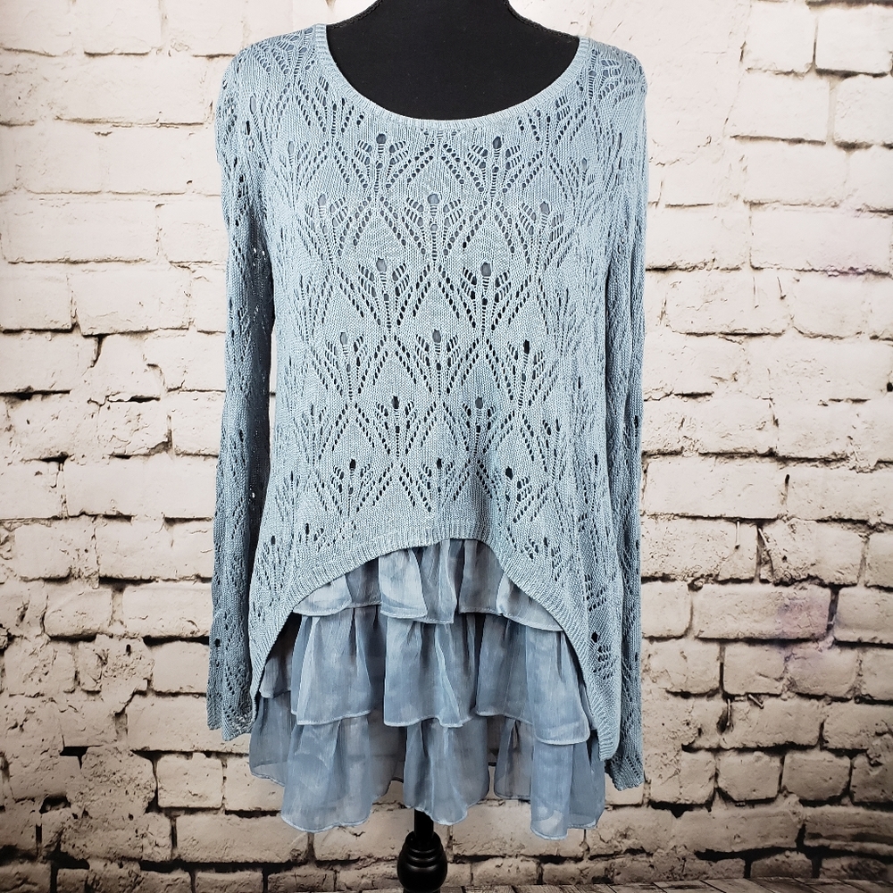 V Christina  long sleeve sweater